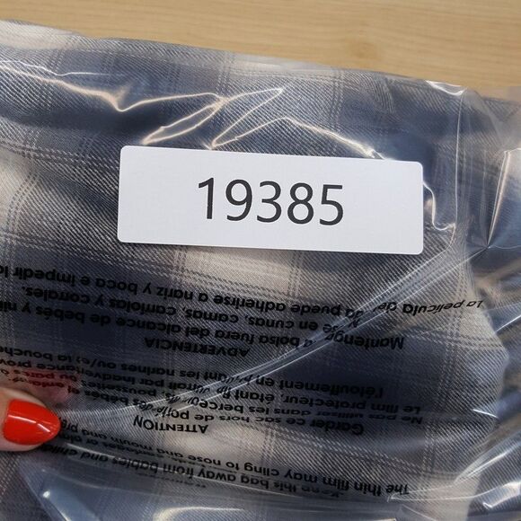 HUGO BOSS Shirt Mens XXL Black Plaid Check Button Up Flannel Liam Kent $158 - Picture 9 of 9